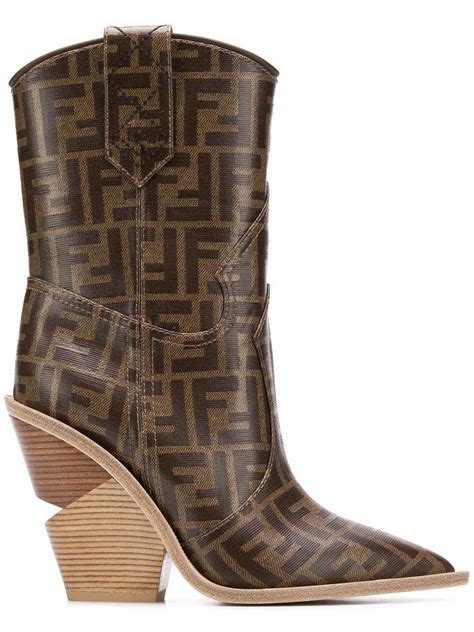 high quality fendi replica|fendi cowboy boots dupe.